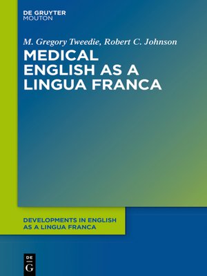 cover image of Medical English as a Lingua Franca